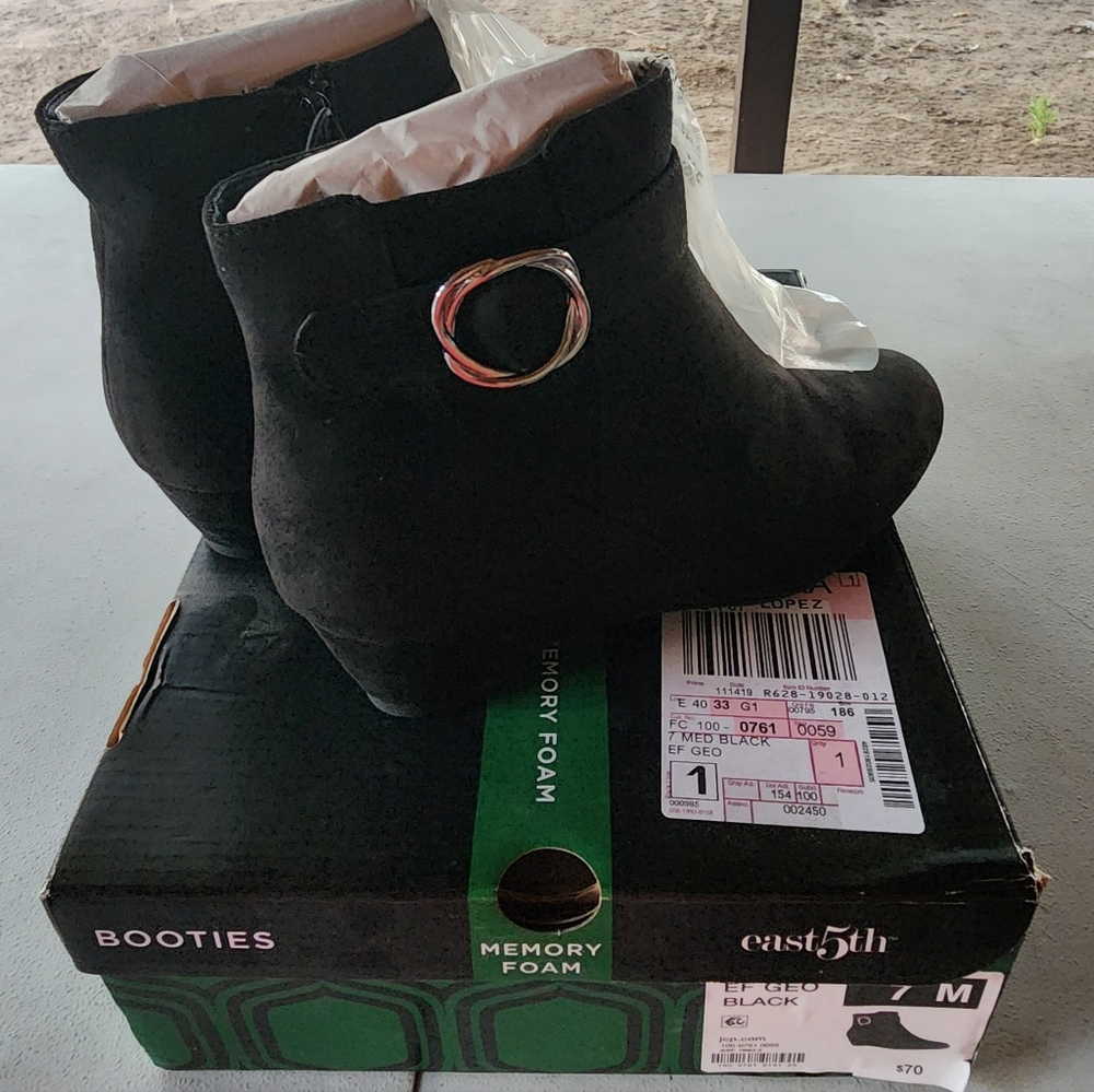 Black booties